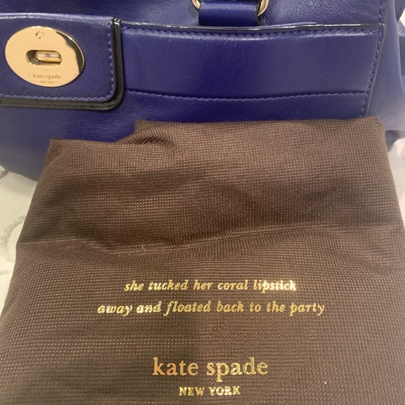 Blue Kate Spade  ♠️ purse - Picture 7 of 8